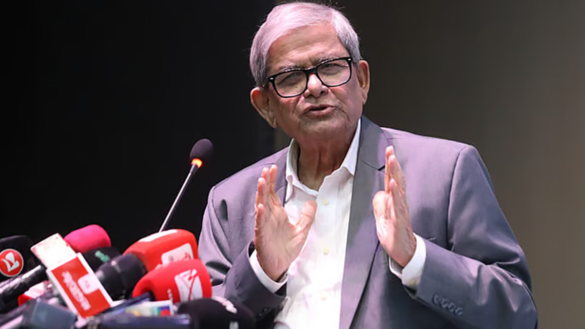 তরুণ প্রজন্মের হাতেই দেশের উন্নয়ন নির্ভর করছে: ফখরুল