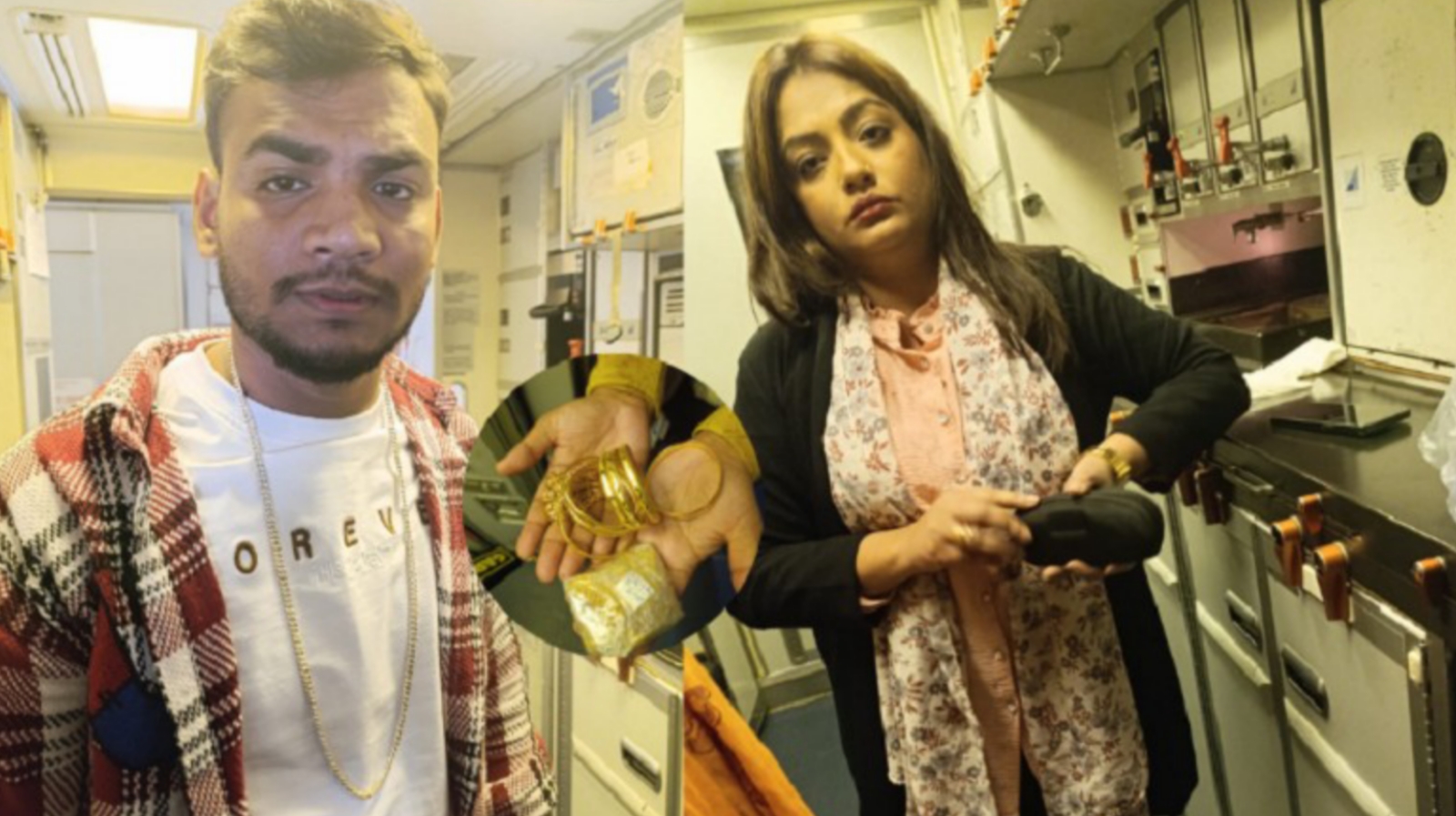 দুবাই থেকে আসা অভিনেত্রীর কাছে মিলল ৭০ লাখ টাকার সোনা