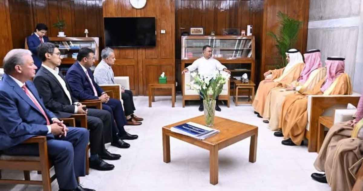 প্রধানমন্ত্রীর সঙ্গে সৌদি উচ্চপর্যায়ের প্রতিনিধিদলের বৈঠক