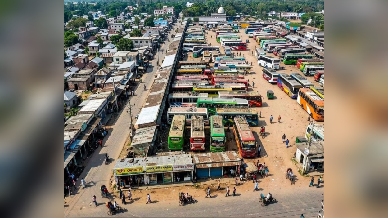সাতক্ষীরার আবাসিক এলাকা থেকে কেন্দ্রীয় বাস টার্মিনাল স্থানান্তরের দাবি