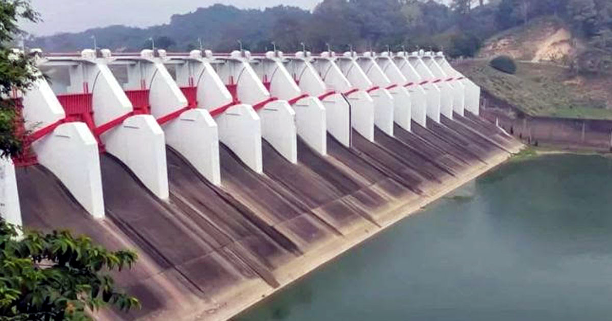 ৮ দিন পর বন্ধ হলো কাপ্তাই বাঁধের জলকপাট