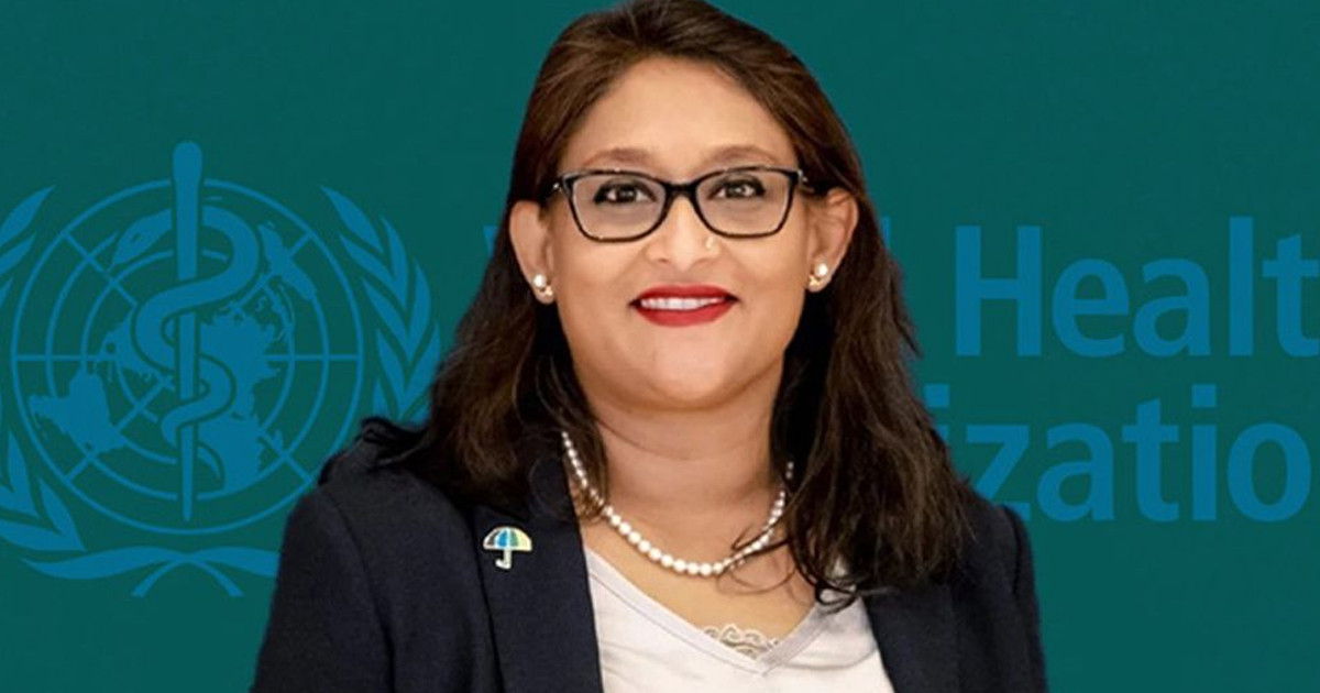 ডব্লিউএইচও থেকে সায়মা ওয়াজেদের পদত্যাগ
