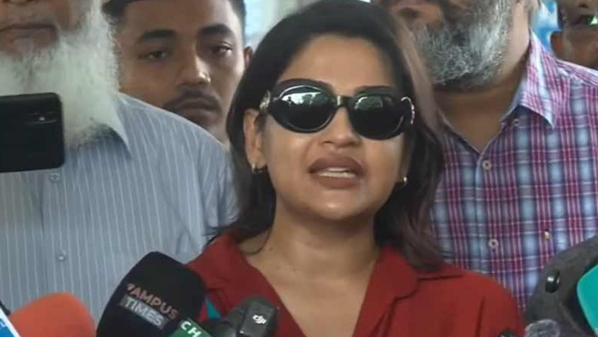 ইতালি থেকে দেশে ফিরলেন বাঁধন, বিমানবন্দরে যা বললেন অভিনেত্রী