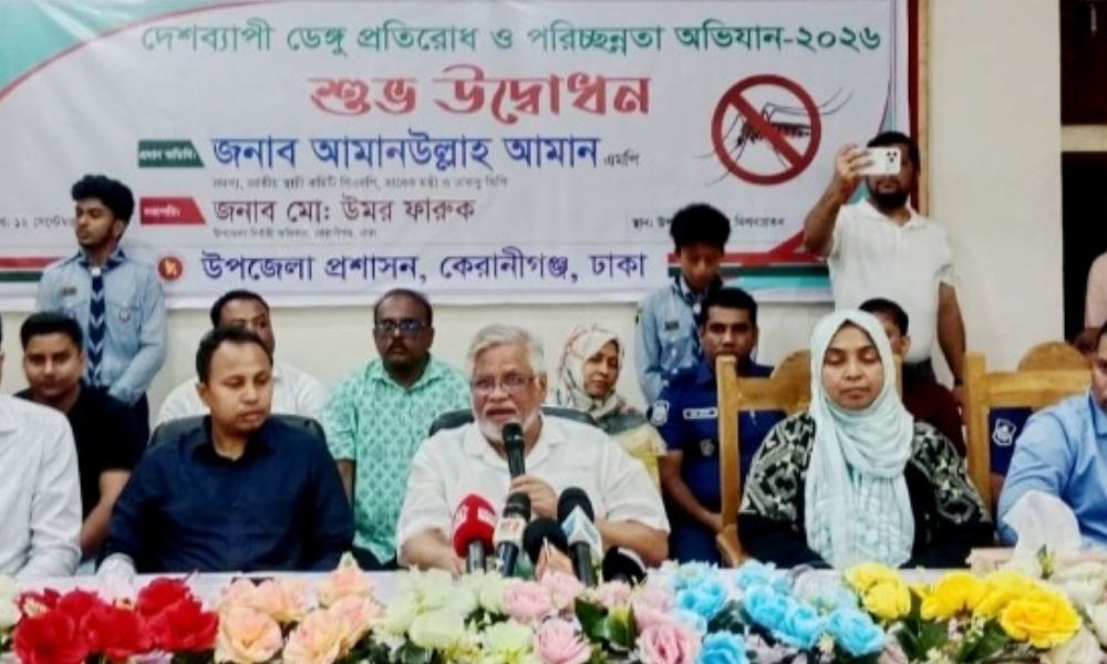 পালিয়ে যাওয়া ফ্যাসিস্টরা কখনো ফিরে আসে না : আমানউল্লাহ আমান