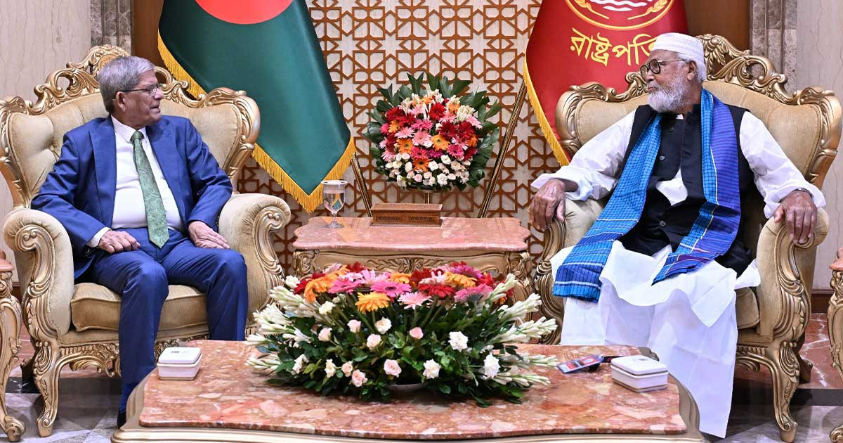 রাষ্ট্রপতির সঙ্গে কাদের সিদ্দিকীর সাক্ষাৎ