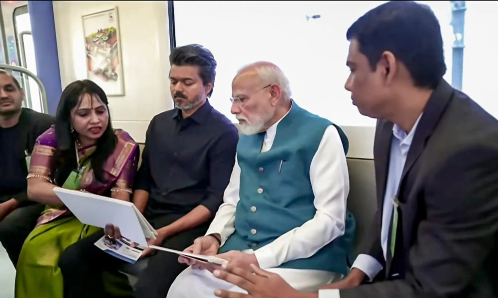 দিল্লিতে আন্দোলন, চেন্নাইয়ে ১৩ হাজার কোটি টাকার প্রকল্প উদ্বোধনে মোদি