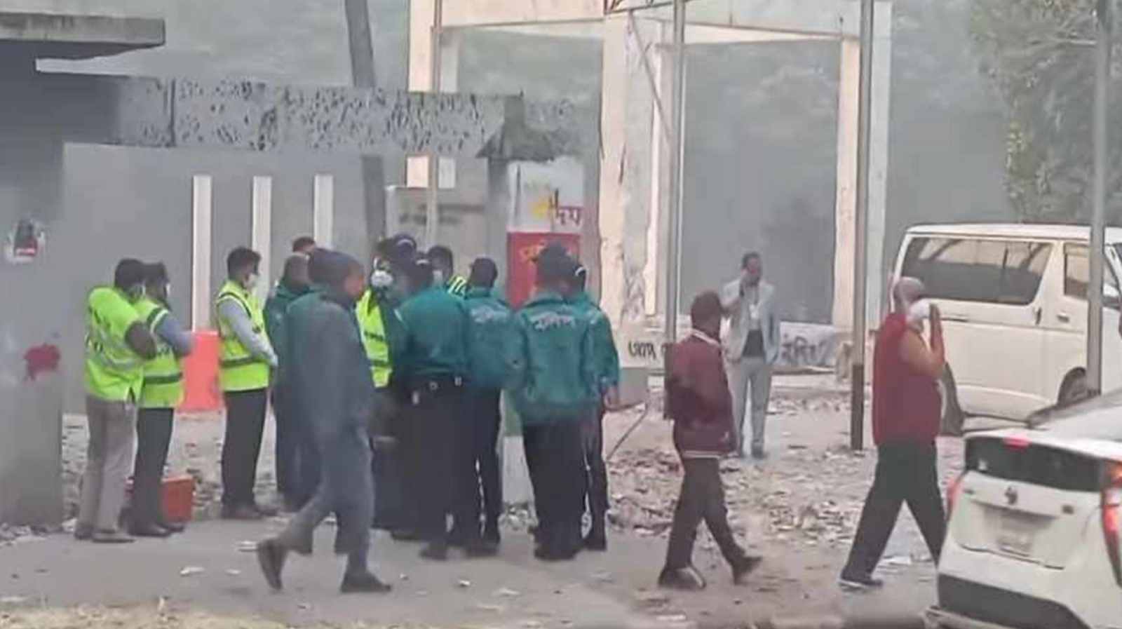 ধানমন্ডি ৩২ নম্বরে গেল সিআইডির ক্রাইম সিন