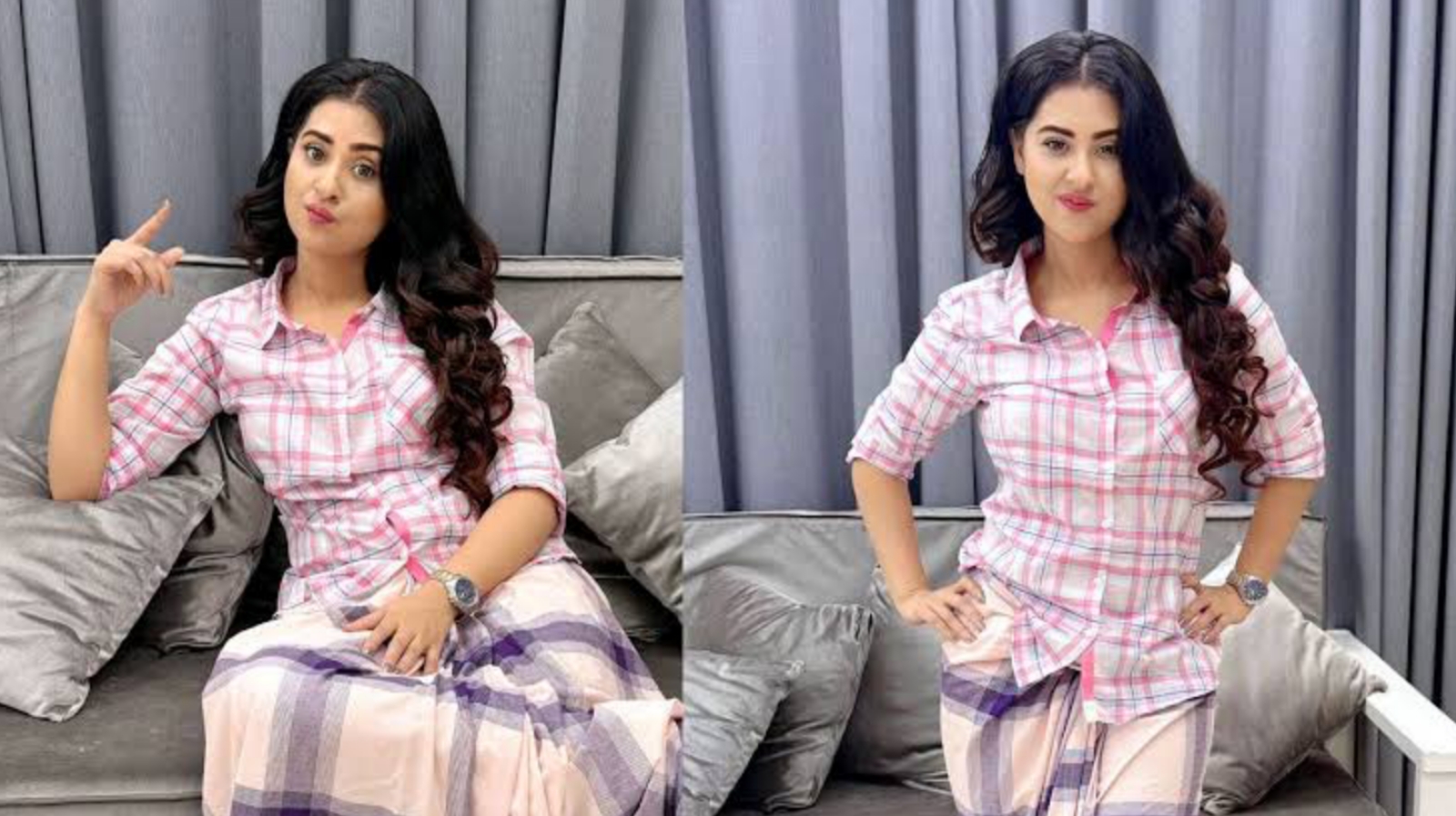 ছেলেরা আমাদের অনেক কিছুই ব্যবহার করে, সেজন্য লুঙ্গি ট্রাই করলাম