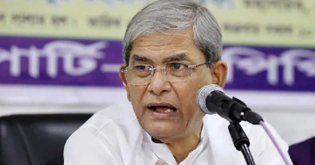 আবার শুরু হয়েছে বিভাজনের রাজনীতি: ফখরুল