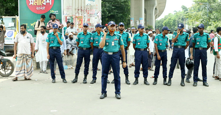 নিরাপত্তায় ১২ হাজার পুলিশ, রয়েছে র‍্যাব-ডিবিও জামায়াতের সমাবেশ
