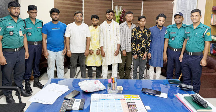 ঢাকায় আওয়ামী লীগের ঝটিকা মিছিলের প্রস্তুতির সময় গ্রেফতার ১২