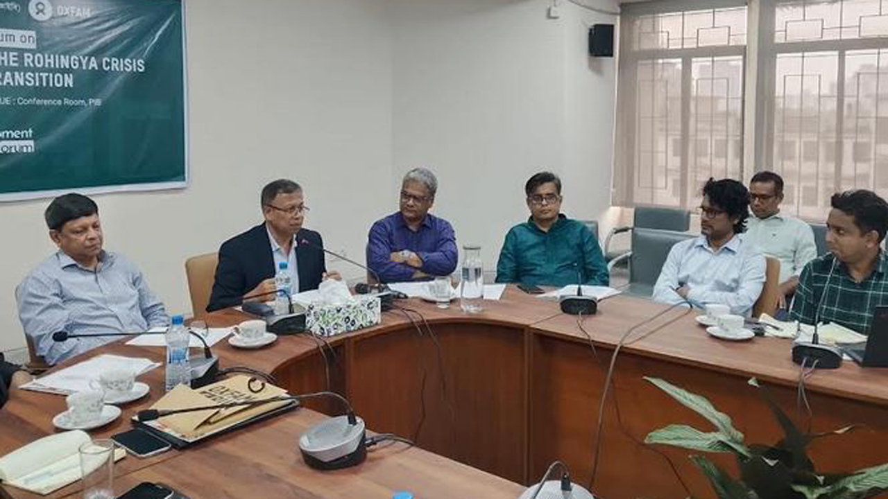 রোহিঙ্গা সংকটকে বৈশ্বিক আলোচনার কেন্দ্রে রাখতে সংবাদমাধ্যমকে আহ্বান