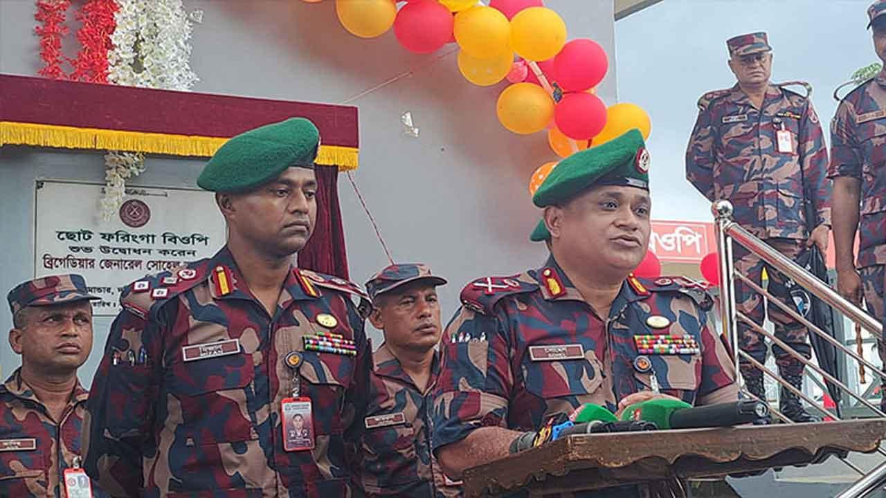 সীমান্ত দিয়ে পুশইন সহ্য করা হবে না : রিজিয়ন কমান্ডার