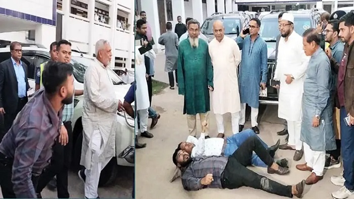 ভোলায় সেতু ও গ্যাস সংযোগের দাবিতে তোপের মুখে ৩ উপদেষ্টা