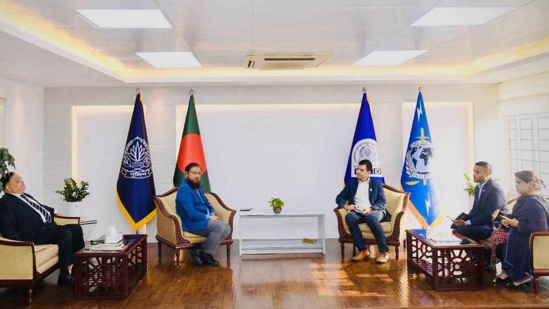 সিআইডি প্রধানের সঙ্গে ব্রিটিশ ‎প্রতিনিধি দলের সাক্ষাৎ