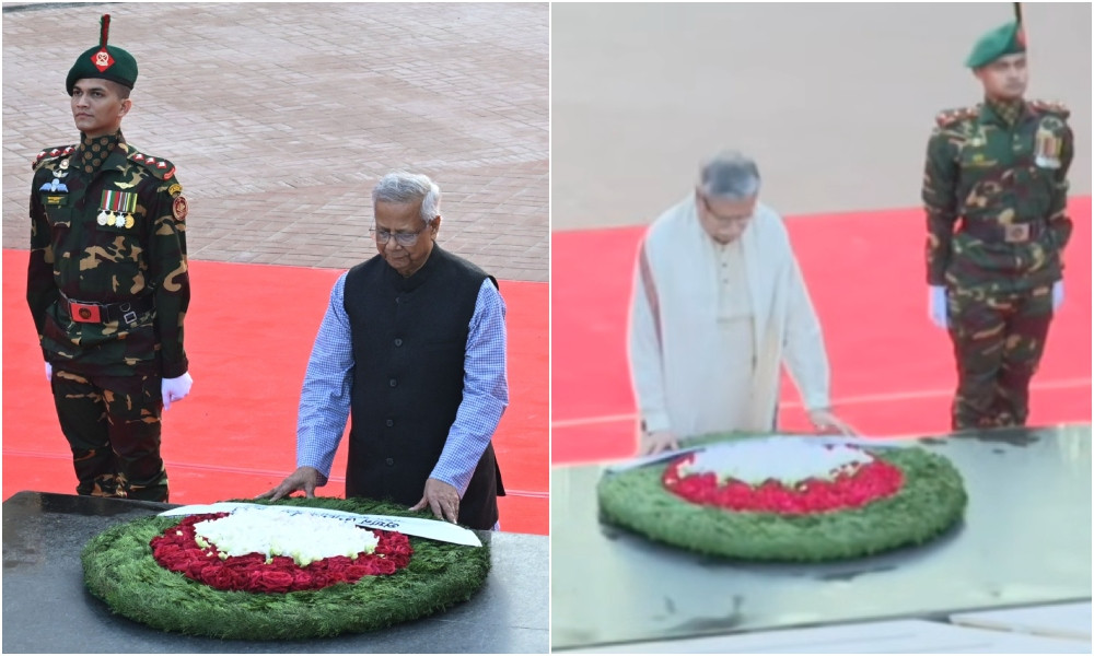 শহীদ বুদ্ধিজীবী দিবসে রাষ্ট্রপতি ও প্রধান উপদেষ্টার শ্রদ্ধা
