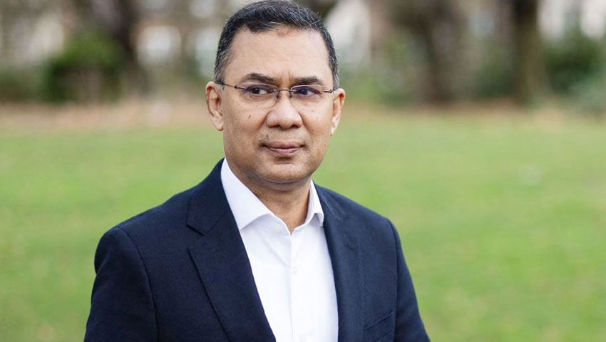 লন্ডনের হিথ্রো বিমানবন্দরের পথে তারেক রহমান