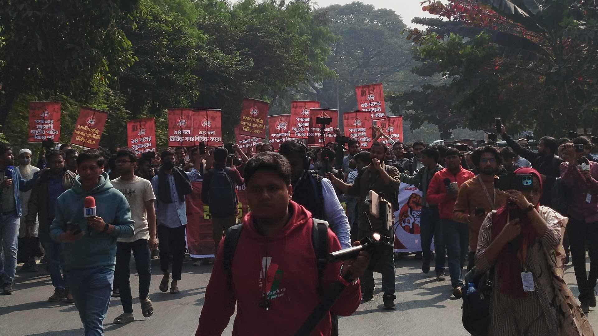 ইসি অভিমুখে জুলাই ঐক্য, কঠোর নিরাপত্তা জোরদার
