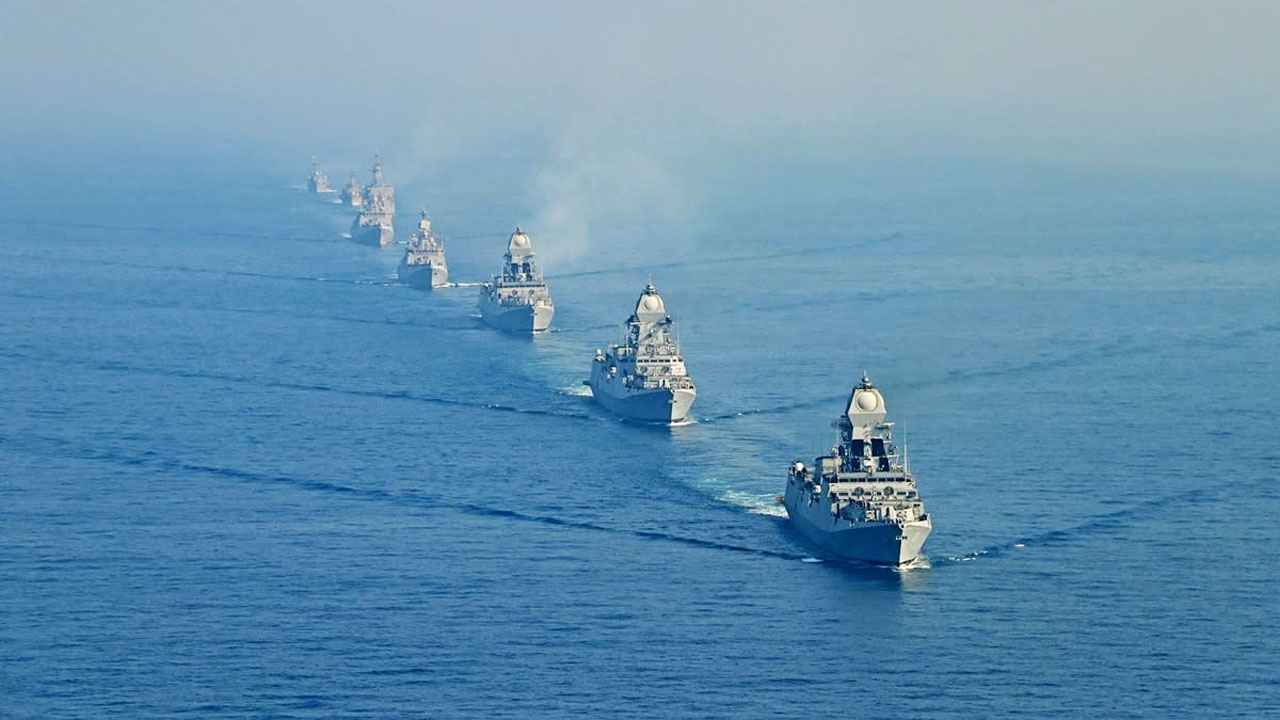 ভারতের আয়োজিত নৌ মহড়ায় অংশ নিয়েছে বাংলাদেশ