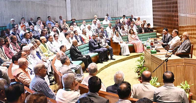 সরকারি দলের সংসদীয় সভা অনুষ্ঠিত