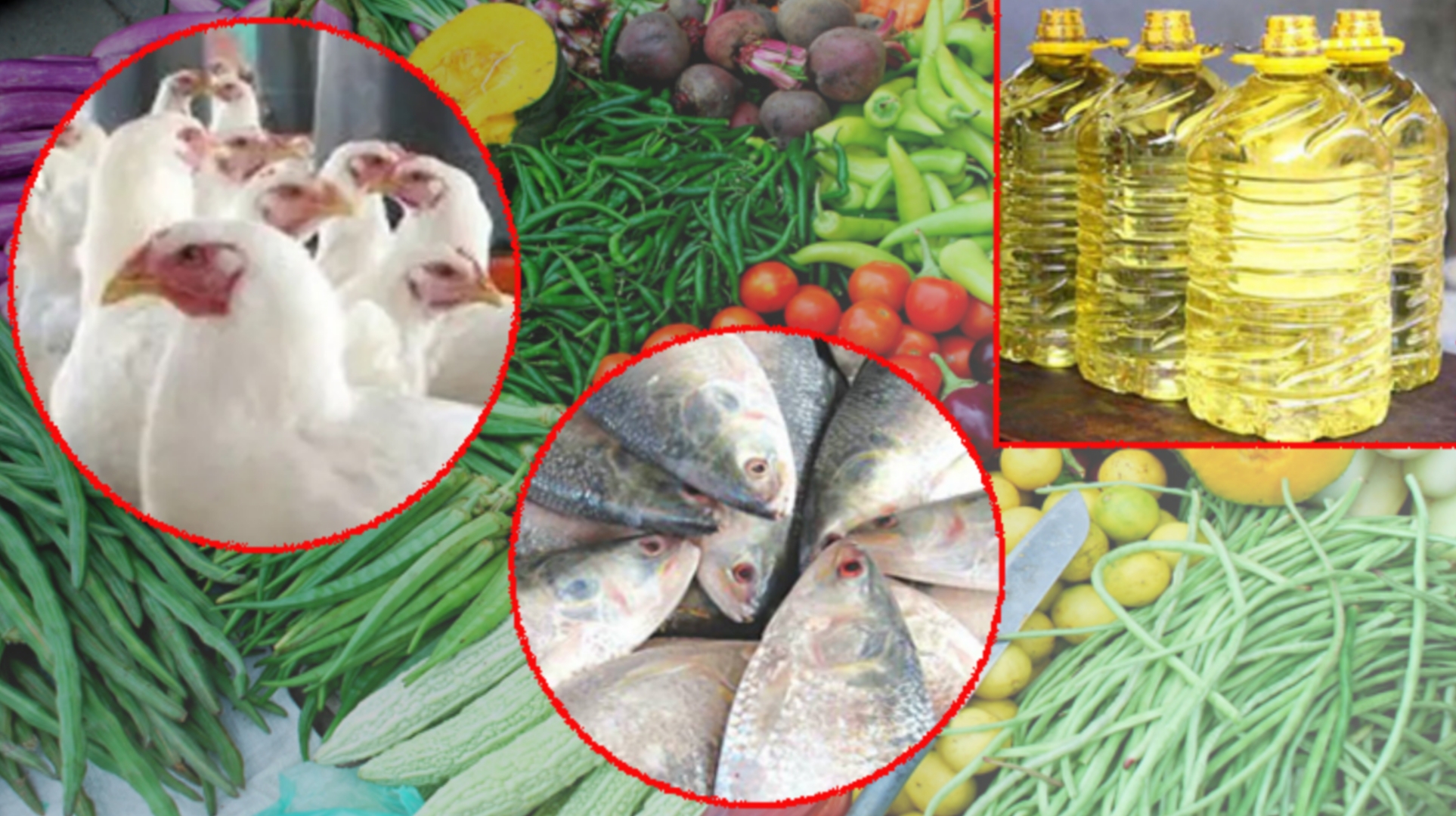 বাজারে চড়া মুরগি ও তেলের দাম, হিমশিম খাচ্ছে সাধারণ মানুষ!