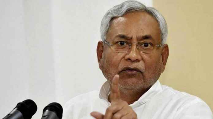বিহারের মুখ্যমন্ত্রী নিতীশ কুমারের পদত্যাগ