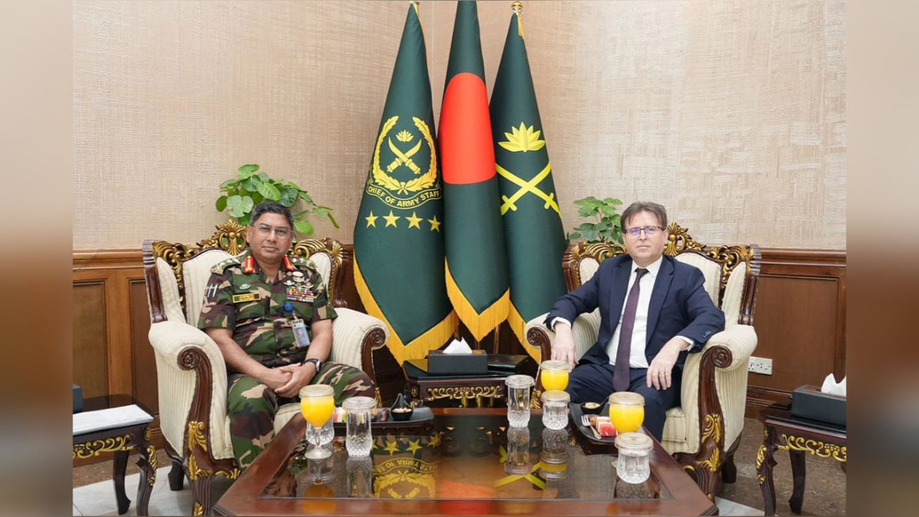 সেনাপ্রধানের সঙ্গে তুরস্কের রাষ্ট্রদূতের সাক্ষাৎ