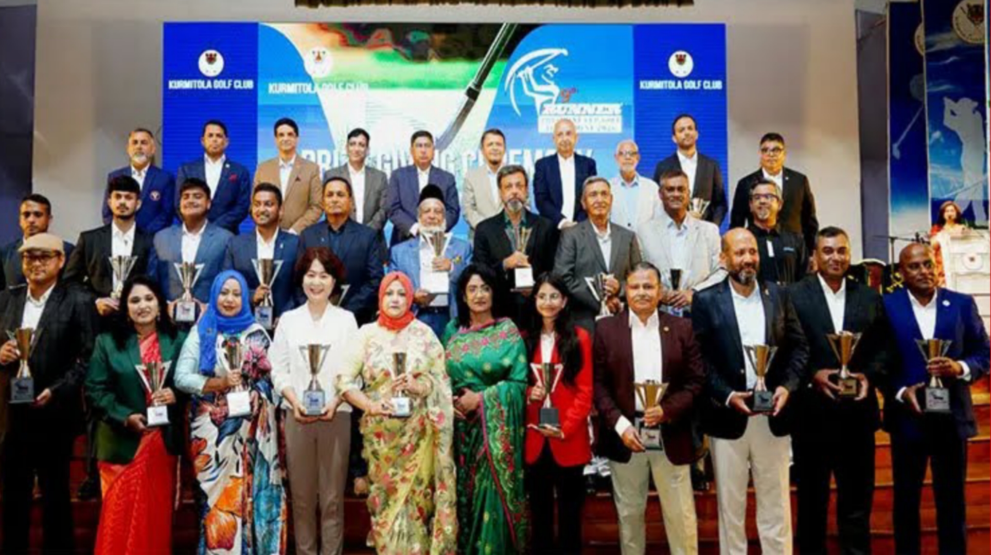 গলফ টুর্নামেন্টের সমাপনী ও পুরস্কার বিতরণী অনুষ্ঠিত