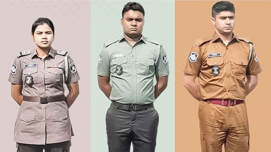 ফের বাংলাদেশ পুলিশের ইউনিফর্মে আসছে পরিবর্তন 