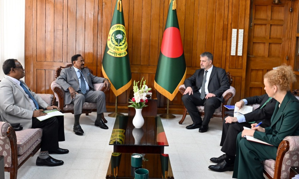 স্পিকারের সঙ্গে ইইউর প্রধান নির্বাচন পর্যবেক্ষকের সাক্ষাৎ