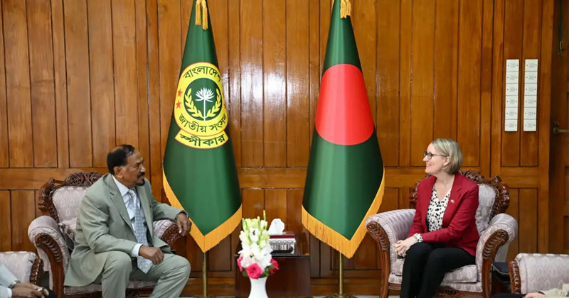 স্পিকারের সঙ্গে সাক্ষাৎ করলেন ব্রিটিশ হাইকমিশনার