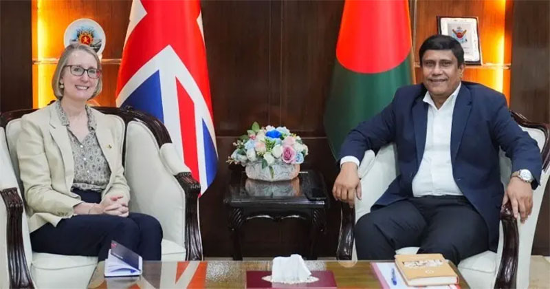 বাংলাদেশ-যুক্তরাজ্য সামরিক সম্পর্ক জোরদারে আলোচনা