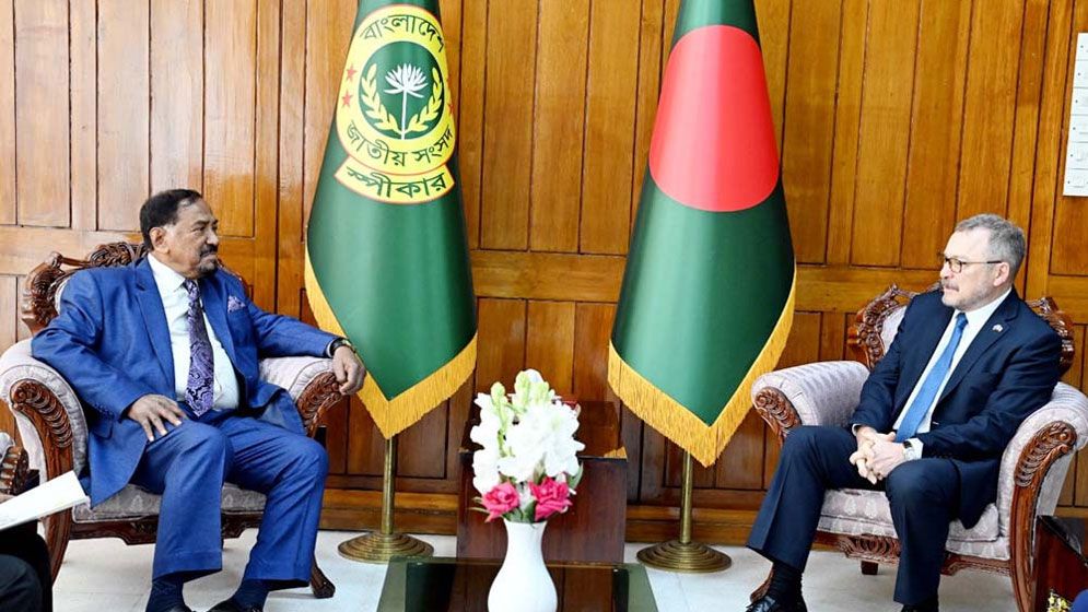 স্পিকারের সঙ্গে রাশিয়ার রাষ্ট্রদূতের সৌজন্য সাক্ষাৎ