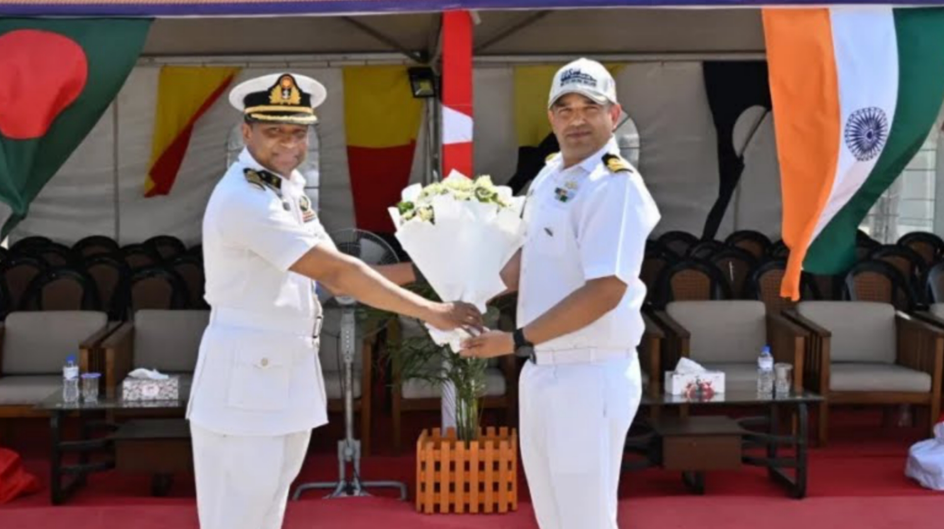 শুভেচ্ছা সফরে চট্টগ্রামে ভারতীয় নৌবাহিনী জাহাজ ‘সুনায়না’