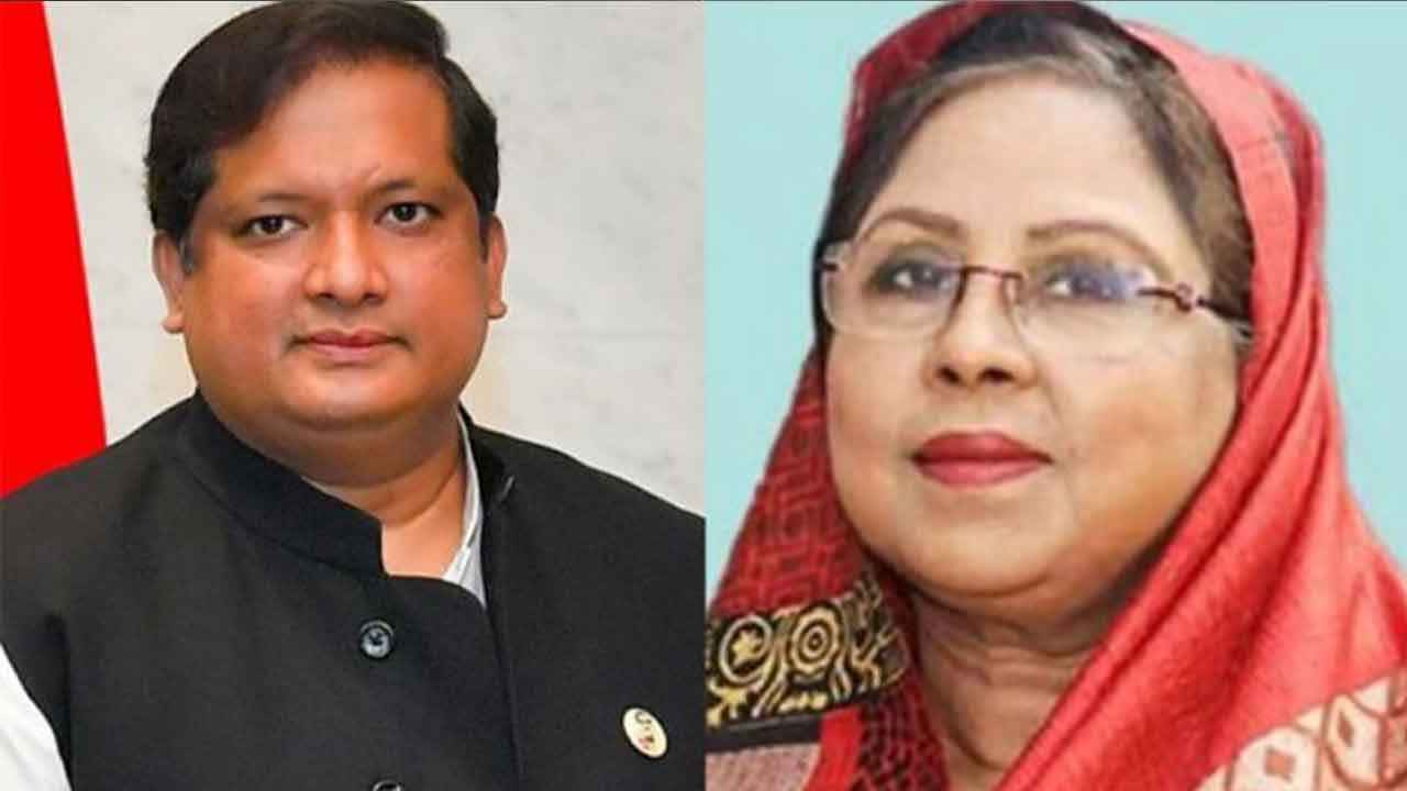সাবেক প্রতিমন্ত্রী রাসেল ও চুমকির আয়কর নথি জব্দ
