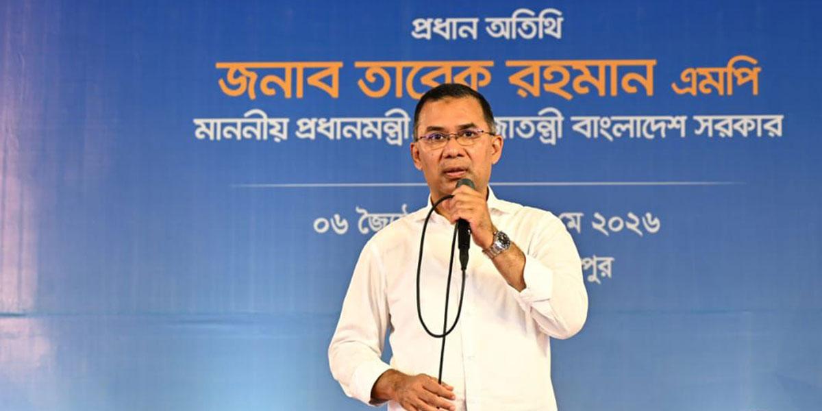  তিস্তা ব্যারেজ নির্মাণের ঘোষণা প্রধানমন্ত্রীর