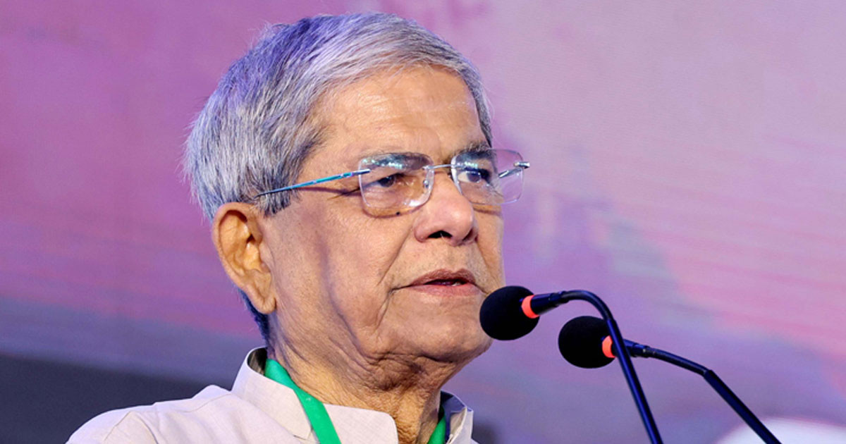 “জনগণের নিরাপত্তাই এখন প্রধান লক্ষ্য: ফখরুল”