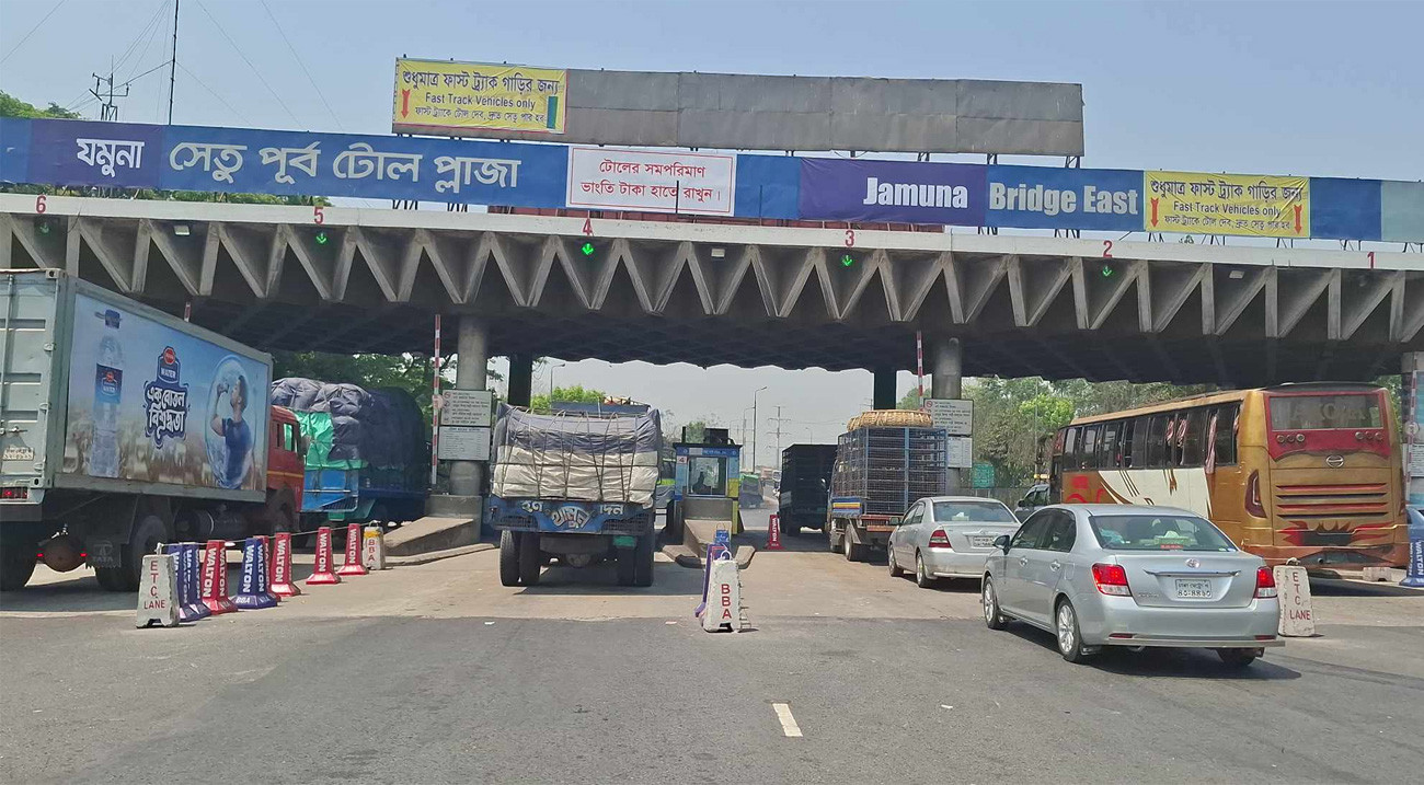 যমুনা সেতুতে ২৪ ঘণ্টায় টোল আদায় পৌনে ৪ কোটি